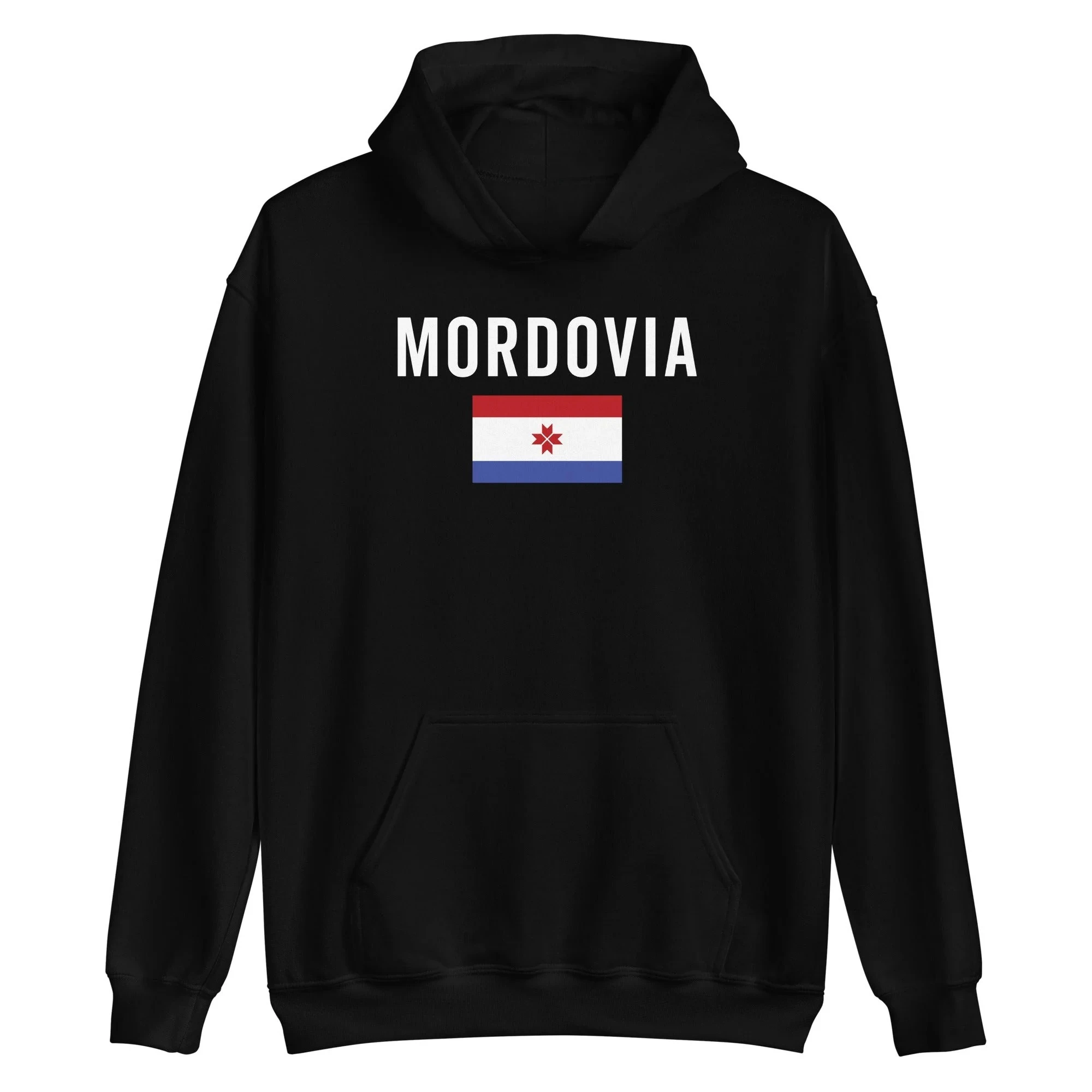

Mordovia Flag Hoodie Men's and Women's Long Sleeve Sweatshirt Pullover Retro Hip Hop Streetwear Sportswear Y2k Tops Men Clothing