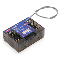 【Last-Chance!】Support PPM Signal Output For RC Car Boat P10F 10CH Mini Receiver With Voltage Feedback With/Without Gyroscope Wit