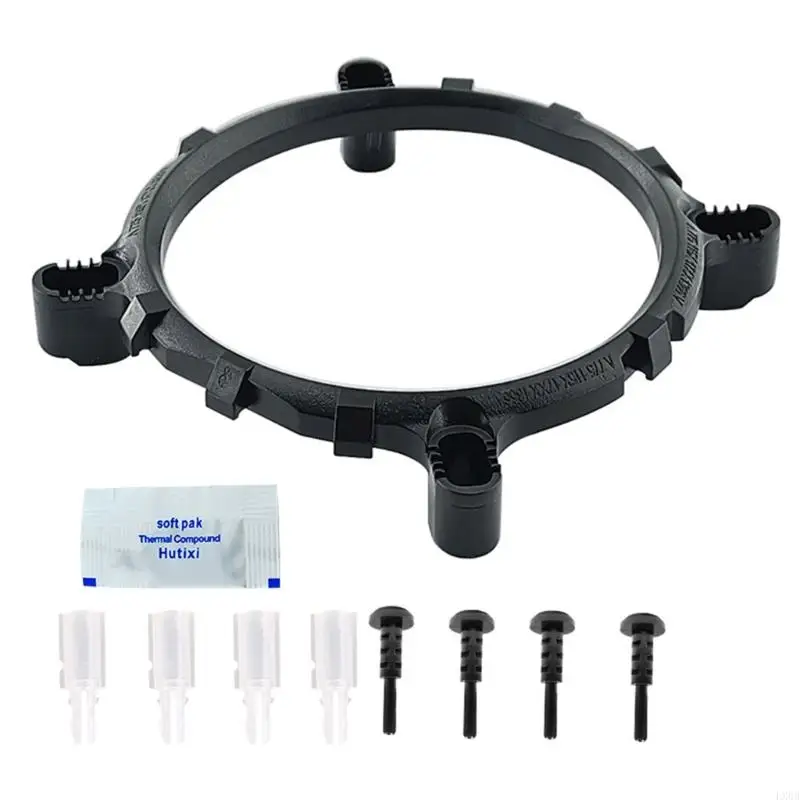 LX0B Cooling Bracket CPU Cooling Fan Holder for LGA1150 1200 1700 Achieve Low Temperatures and Superior System Stability