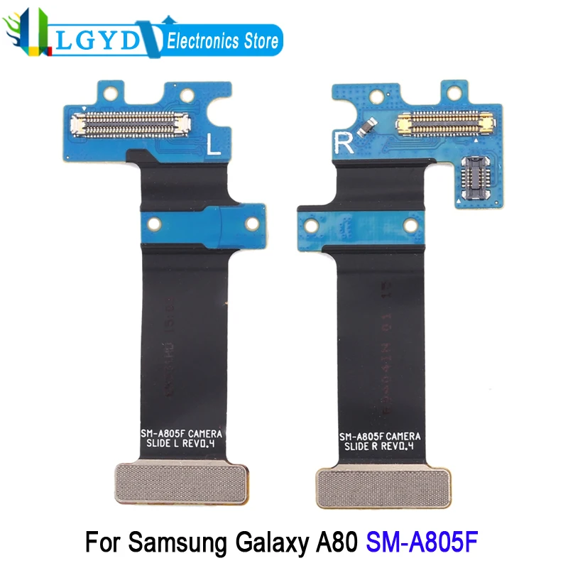 1 Pair Camera Connector Flex Cable For Samsung Galaxy A80 SM-A805F Repalcement Repair Parts