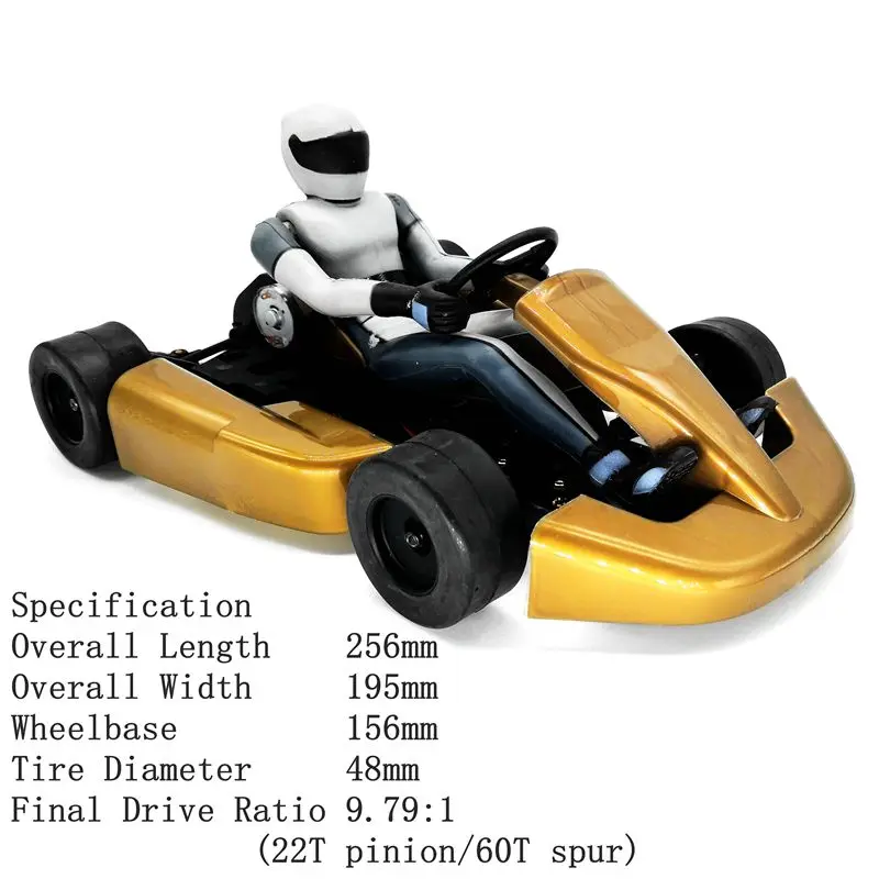 RT8 Racing Kart  1：8 Scale Electric-powered Racing Kart For Thunder Tiger，Promotion 8 units, equippe steering gear