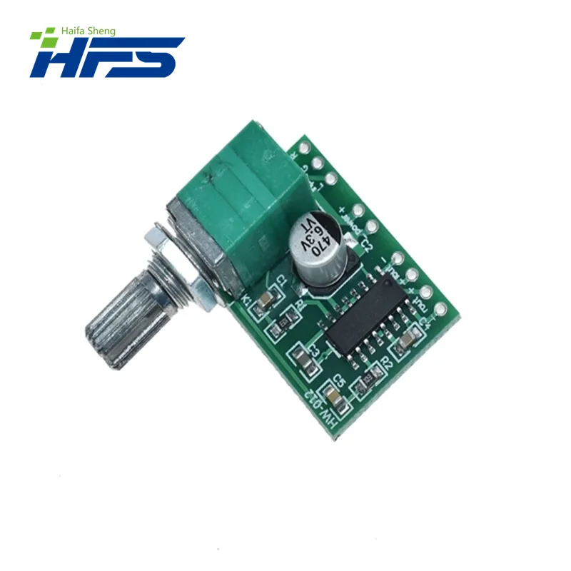 PAM8403 5V Power Audio Amplifier Board 2 Channel 3W W Volume Control / USB Power