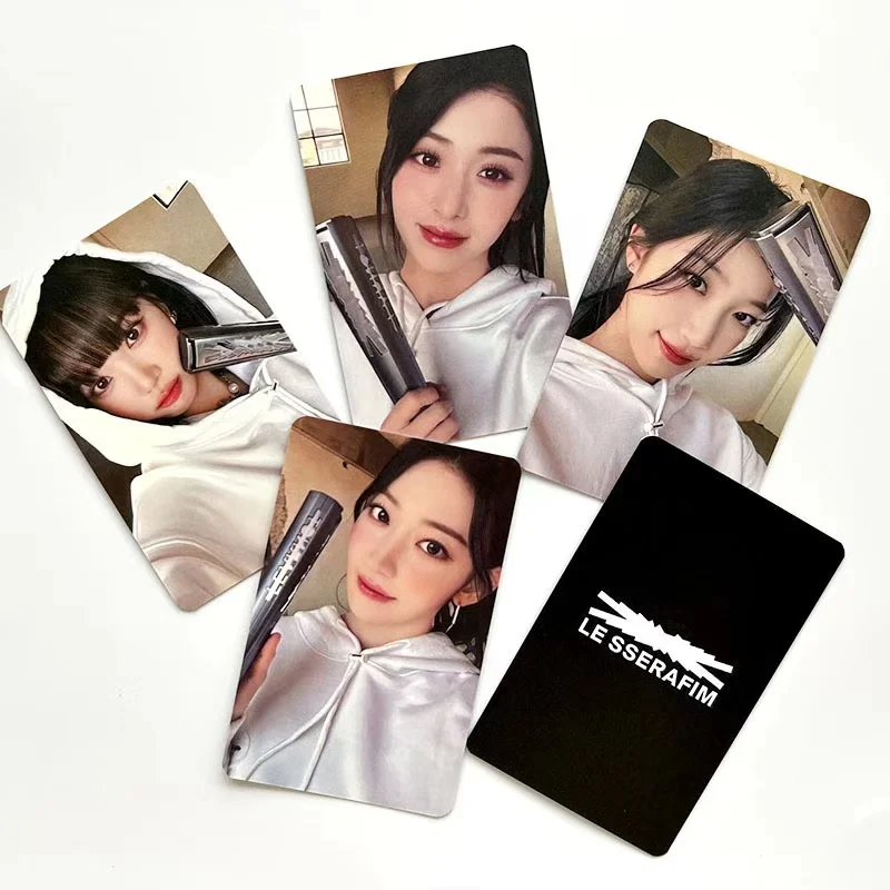 5PCS/set Kpop Lomo Cards NEW Ablum FEARLESS Girl Group Photocard Cute Print Card Poster Fans Gift