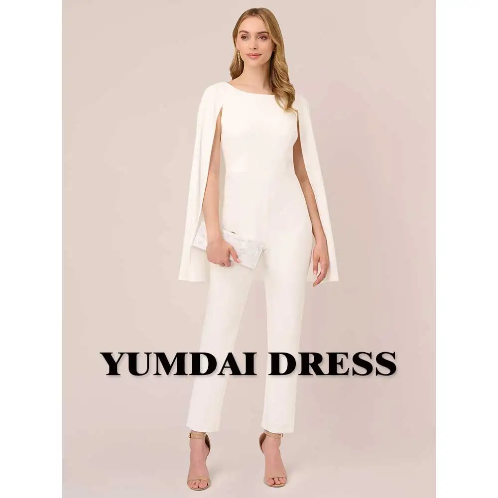 YUMDAI-ثوب سهرة فاخر للسيدات ، كم طويل ، شال ، بيج ، رومبير ، ثوب سهرة ، مناسبة خاصة ، حفل زفاف