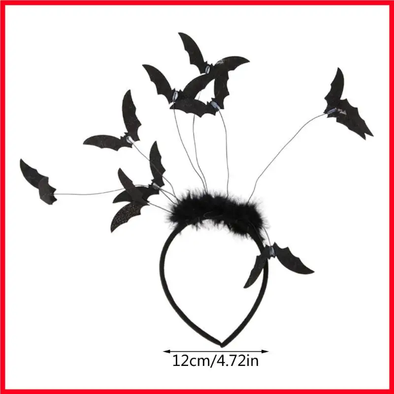 F3MF Spooky Spiders/Bat Hairband Carnivials Teen Play Play Bead Tead Tehult