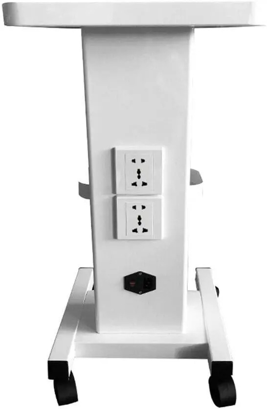 Salon Trolley Cart - Aluminum Mobile Trolley Stand Medical Rolling Carts For Ultrasonic Cavitation Rf Machine Manicure Spa