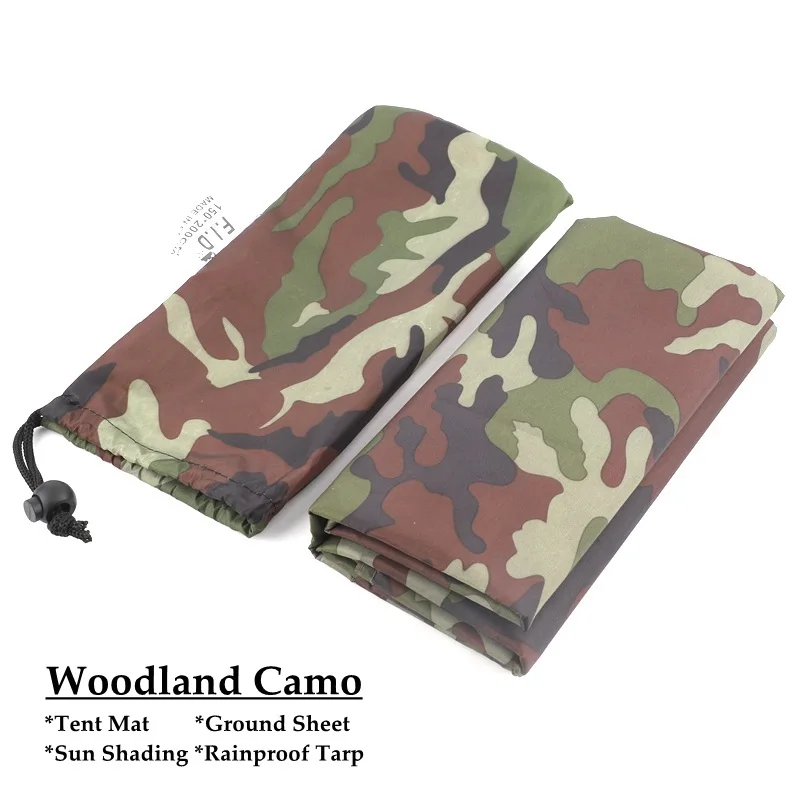 4Colors Outdoor Waterproof Camping Tent Moisture-proof Pad Rainproof Sunshade Net Beach Ground Sheet Oxford Tarp