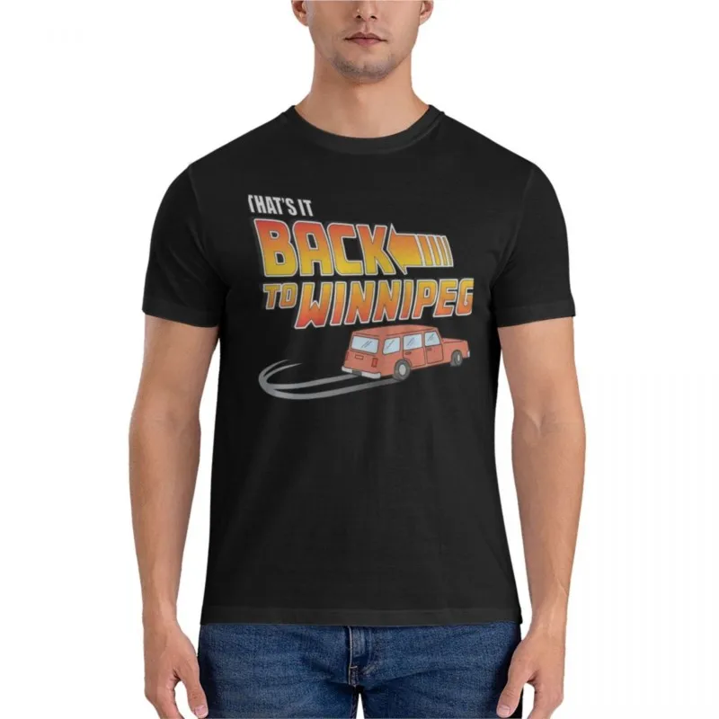 

Back To WinnipegEssential T-Shirt mens plain t shirts new edition t shirt Oversized t-shirt men's short sleeve t shirts
