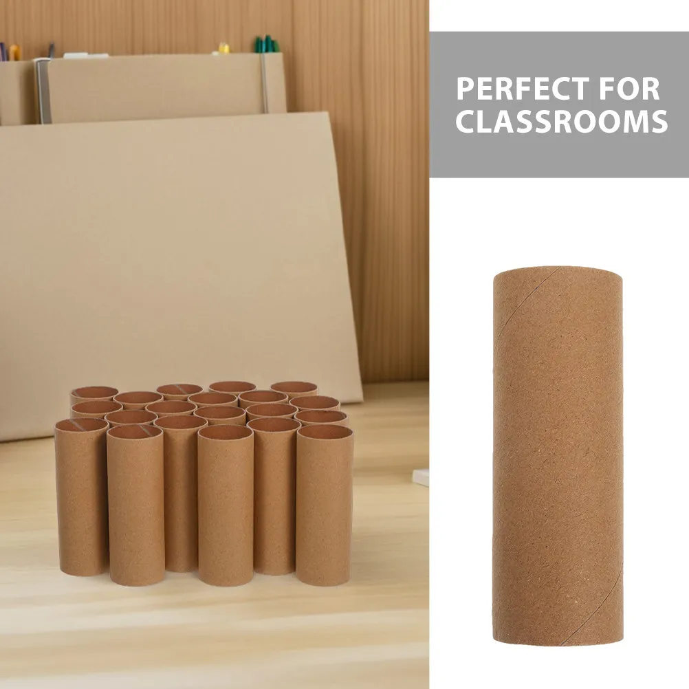 Bild 6: 30 Stück Kartonröhren, runde Papierzylinder zum Selbermachen, 4,32 x 1,57 Zoll, Bastelpapierrollen, Großpackung für Bastelbedarf, Klassenzimmer, Kunst