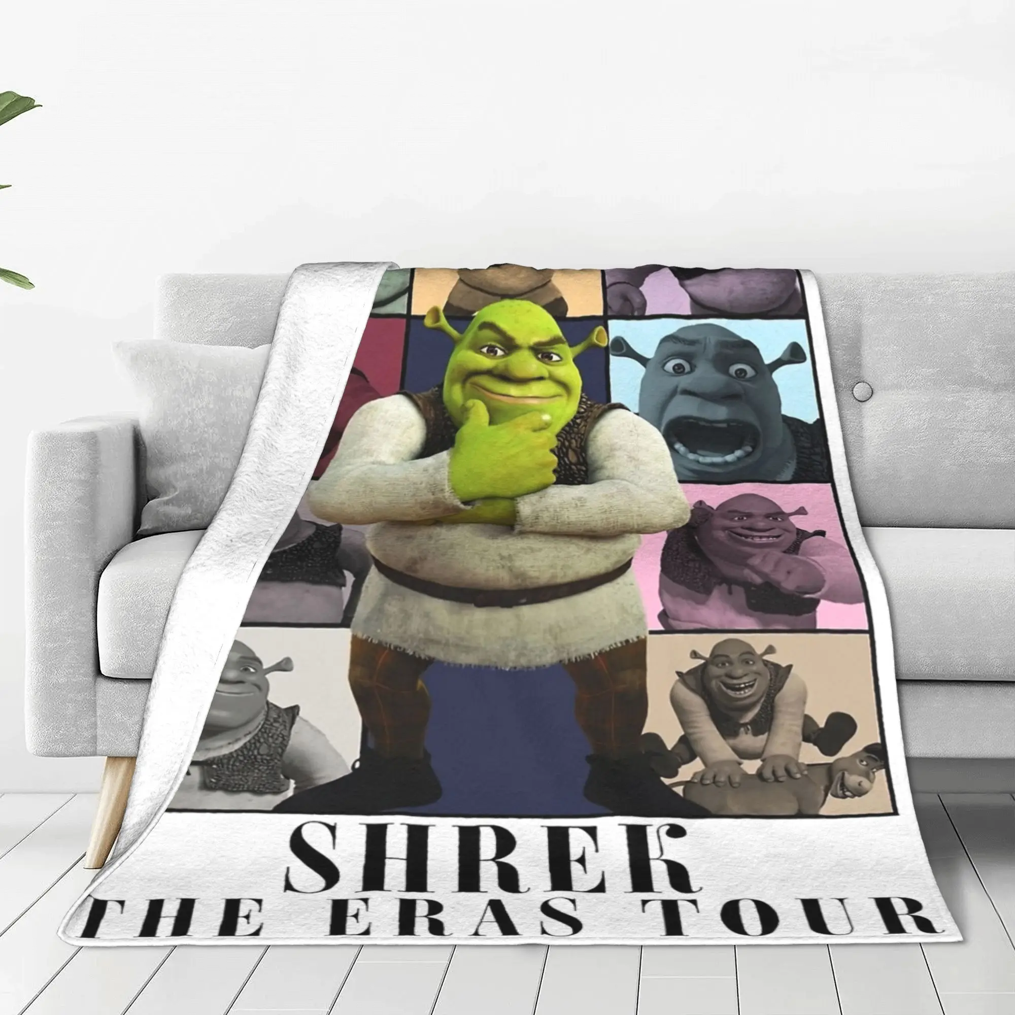 

Шрекс The Eras Tour забавное Мерч одеяло легкие теплые Пледы для гостиной 50x60 дюймов покрывало разных размеров