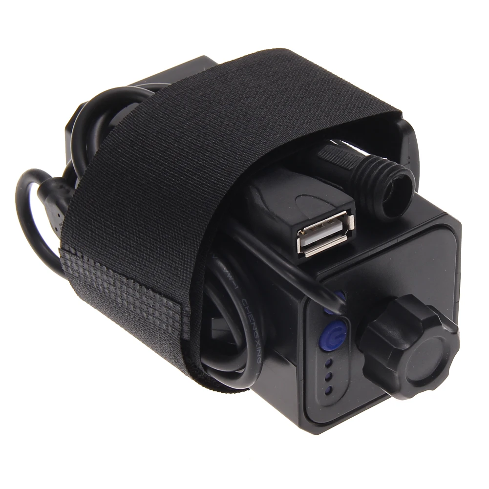 Afbeelding 7: 4x 18650 waterdichte batterijhouder voor fietslamp