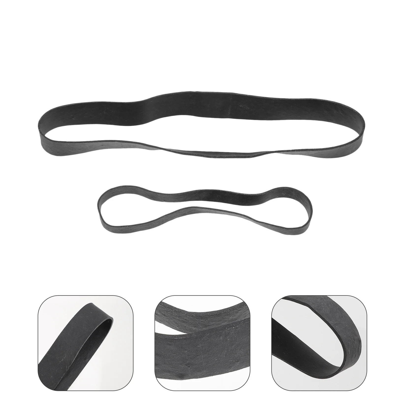 

1Set Heavy Duty Tactical Rubber Bands Large Thick Black Rubber Bands Elastic Outdoor Hiking Camping Survival Fixation
