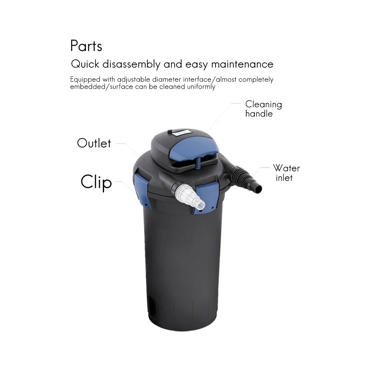 

Quality For Oase BioPress 4000 / PondoPress 5000 Filter Foam Media Coarse Fine Pond Fish