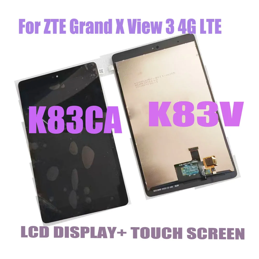 

Хорошо испытания для ZTE Grand X View 3 4G LTE K83V K83CA ЖК-дисплей с цифровым преобразователем сенсорного экрана в сборе для ZTE K83 Glass Pantalla LCD