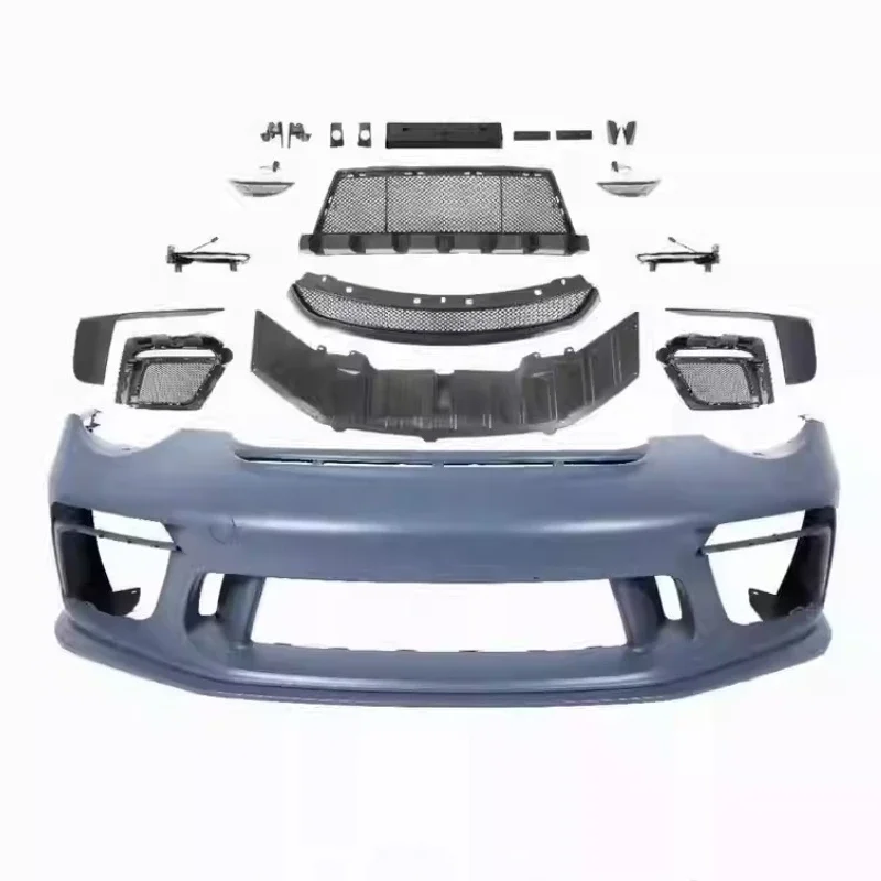 

Front Bumper Grille Daytime Running Light for Porsche 997 05-12 Upgraded to GT3 New Style Bumper Car Body Kit Auto Accessories