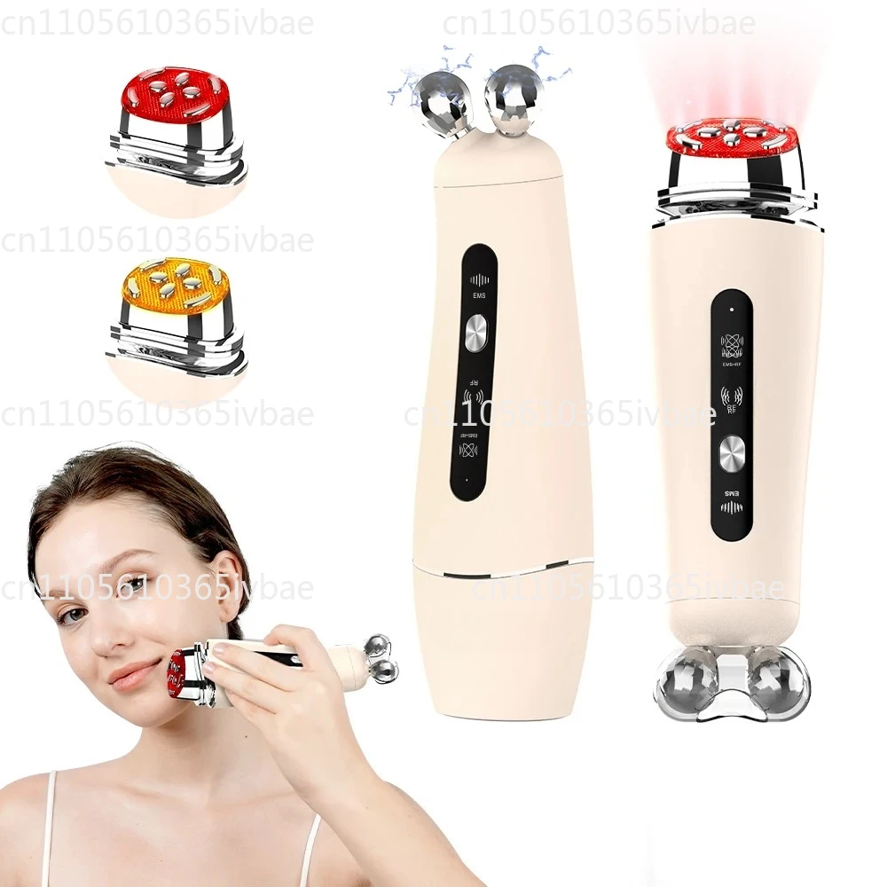 Firming Skin Equipment Facial Lift Equipment Skin Care EMS Red Light Therapy Facial Massager