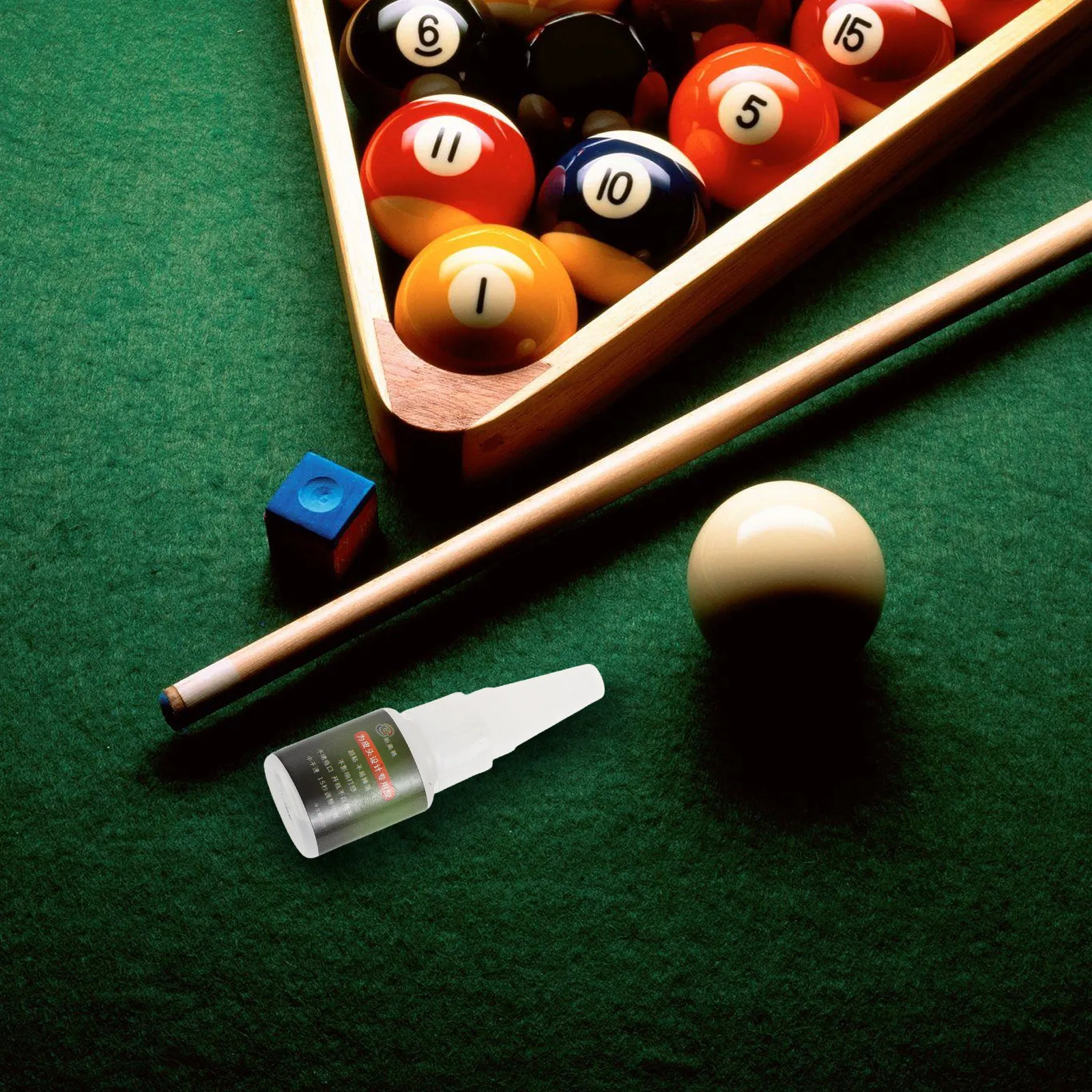 

Pool Cue Tip Glue 10G Quick Drying Billiard Repair Tool Strong Bonding Cue Maintenance Glue Snooker Pool Stick Accessories