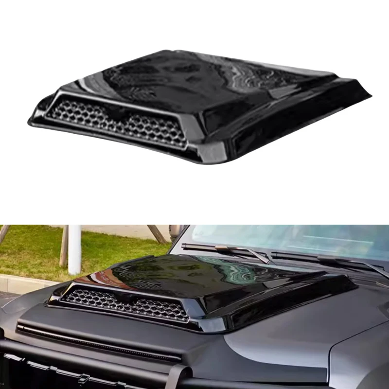 Fit for JETOUR Traveler T2 2023-2024 Car Hood Cover Modification Off-road Cyber Hood Car Exterior Protective Accessories