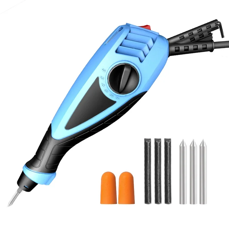 Small electric lettering pen  pen engraving metal stainless steel engraving marking woodworking  machine