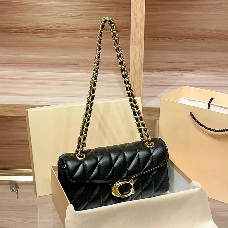 

Women's Handbag Genuine Leather Grid Bag Shoulder Bag Crossbody Bag