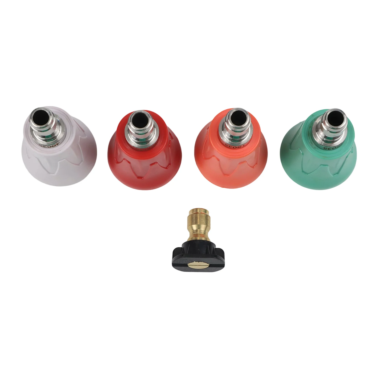 Color-Coded Nozzles Quick Connect Nozzles Horn-Shaped Design Quick-Connect Compatibility For Commercial Use Pressure Washer