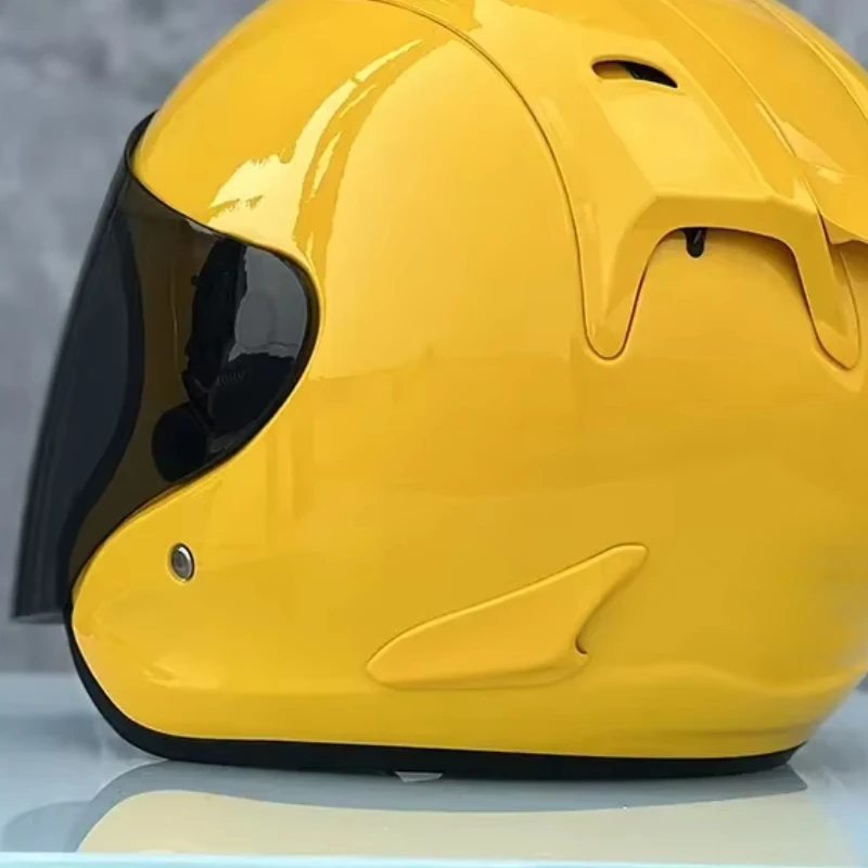 

Ram4 Glossy Yellow Half Helmet Men and Women Motorcycle Off-Road Summer Helmet Downhill Racing Mountain Cross Casco Capacete
