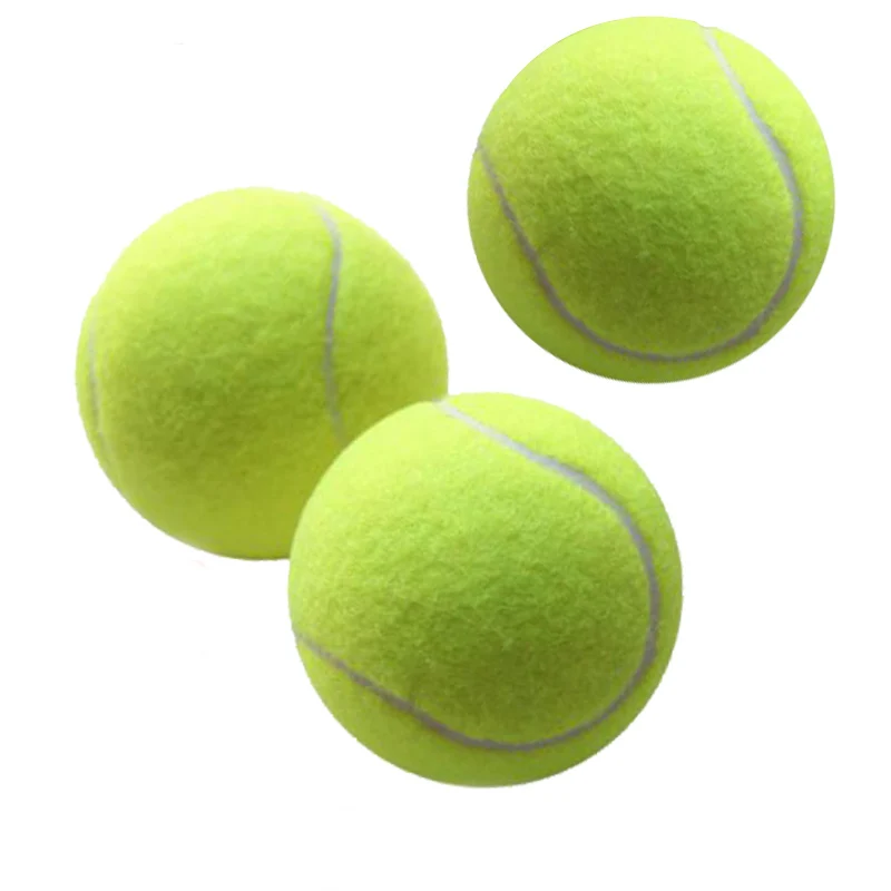 Powerti-pelota de tenis de entrenamiento para principiantes, deporte al aire libre, pelota de gimnasio para mascotas, pelota de práctica lenta, 801