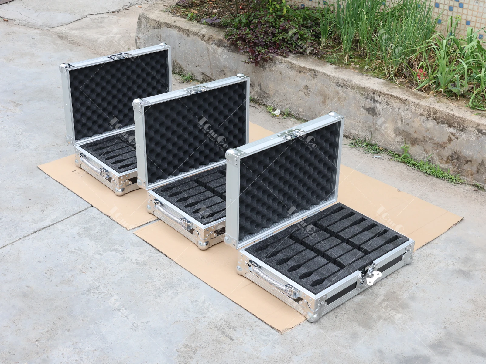 Estojo de voo de microfone para 6 X Sennheiser Meg 14-40b