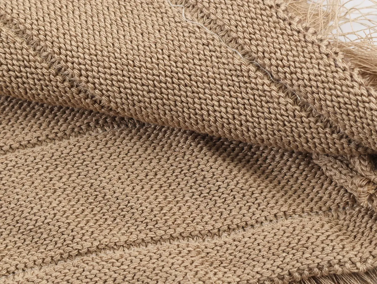 Bohemia Quasten-Strandtop für Damen – Ärmelloses Vintage-Stricktop mit O-Ausschnitt für den Sommer – Detail 11