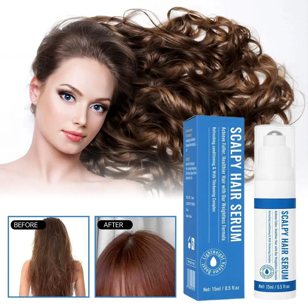 

15ml Fast Hair Care Serum Hair Regrowth Essential Oil Anti Hair loss Repair Damaged Scalp Women Men Anti Baldness Hair Care