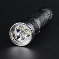 Convoy S12 High Power Flashlight Luminus SST20 Nichia 219C LH351D LED Torch by 21700 Battery for Camping Self-defense