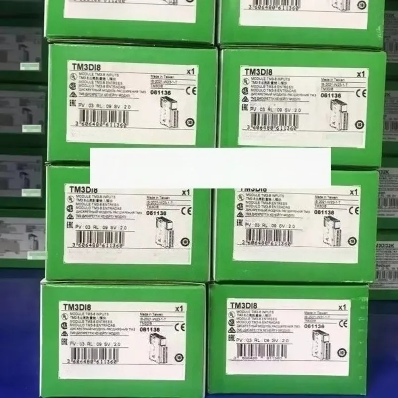 2026 New Original PLC Controller TM3 8 Points Discrete Relay Output Module TM3DQ8R For PLC Programming 240V