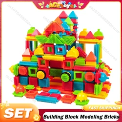 DIY Building Block Toys Modeling Bricks for Toddler Interactive Parent-Child Assembly Toys for Kids Gifts Early Educational Set