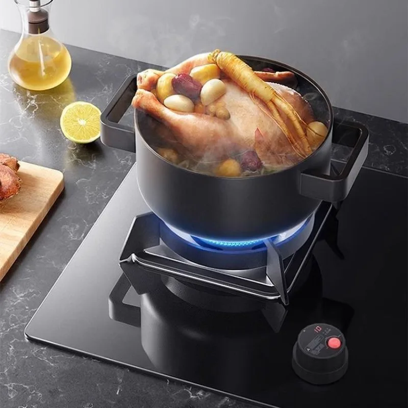 يتحول موقد الغاز تلقائيًا إيقاف الموقت والموقد لإيقاف تذكير الحريق والحرق المضاد للجفاف