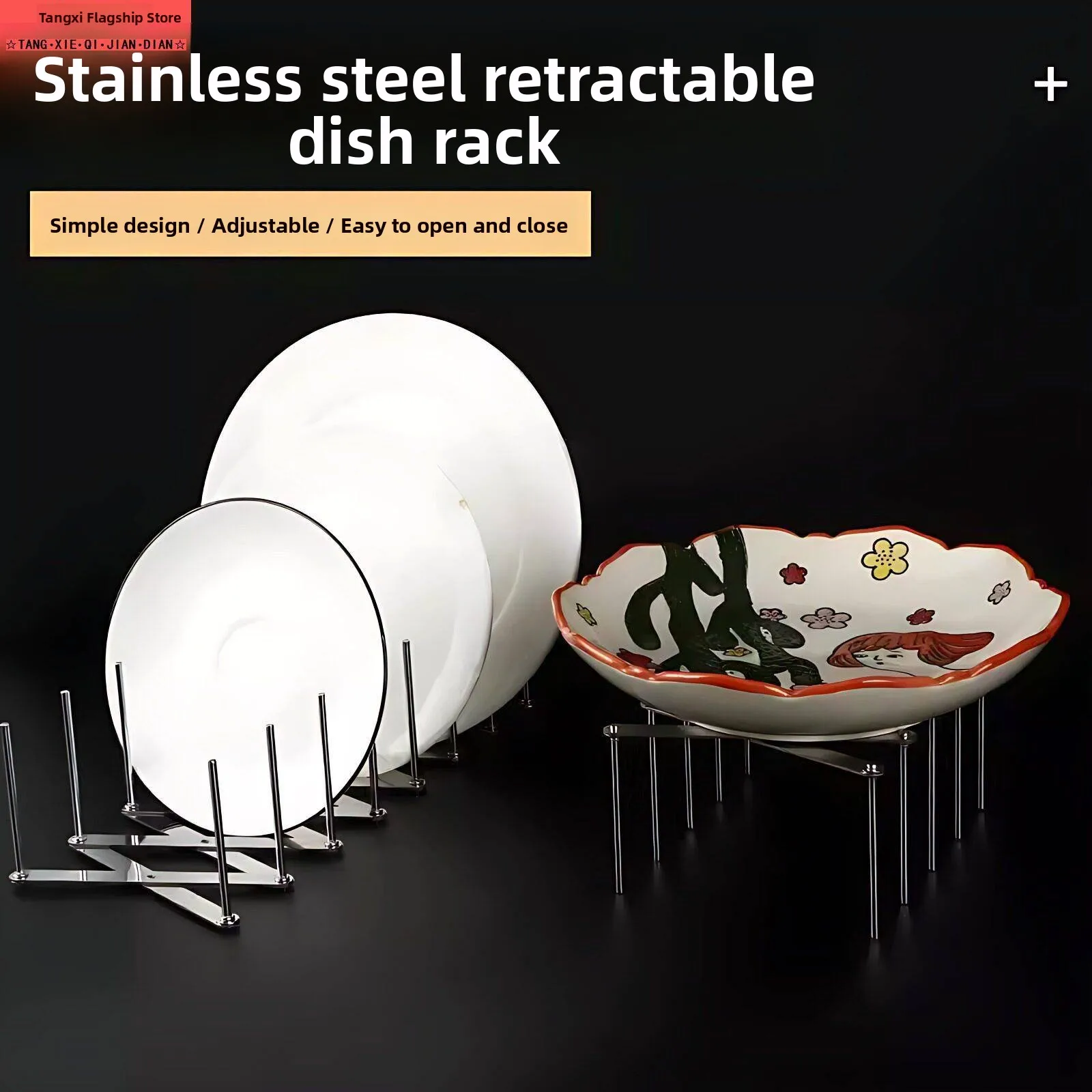 multi-purpose-expandable-stainless-steel-kitchen-rack-dishware-drain-rack-pot-cover-holder-universal-storage-organizer