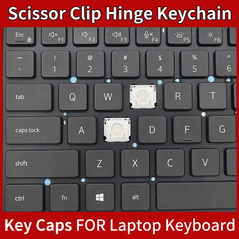 Replacement Keycap Key Cap Scissor Clip Hinge For Dell Latitude 5420 5421 7420 7520 7521 7430 5430 P137G P110F P135G P136G P165G