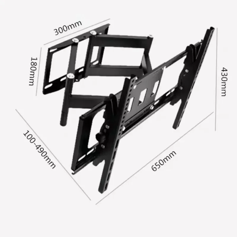 lcd tv mech india tv holder bracket For VESA 600*400 Mm Factory Sale Showcase For 30-70 Tv adjustable foldable smart home