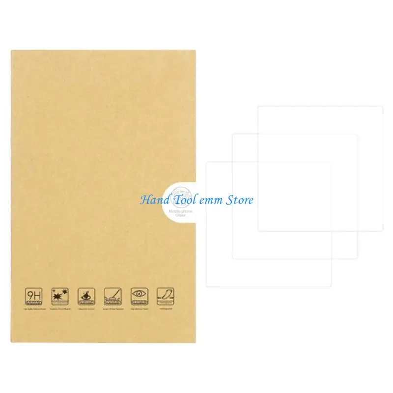 H37F صلابة عالية 9H واقي درع من الزجاج المقسى لوحدة تحكم الألعاب R36 بدون فقاعة