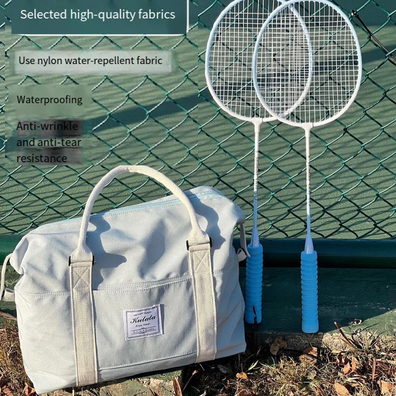 

Travel Bag Large Capacity Yoga Bag Business Trip Lightweight Boarding Bag Tie Rod Can Be Set Storage Tote Bag Bags for Woman