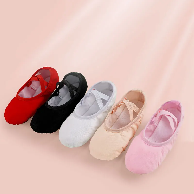 Ballet Shoes for Girls Dance Shoe Woman Dancing Slipper Canvas Soft Sole Ballet Dance Shoe Girls Women Ballet Slippers