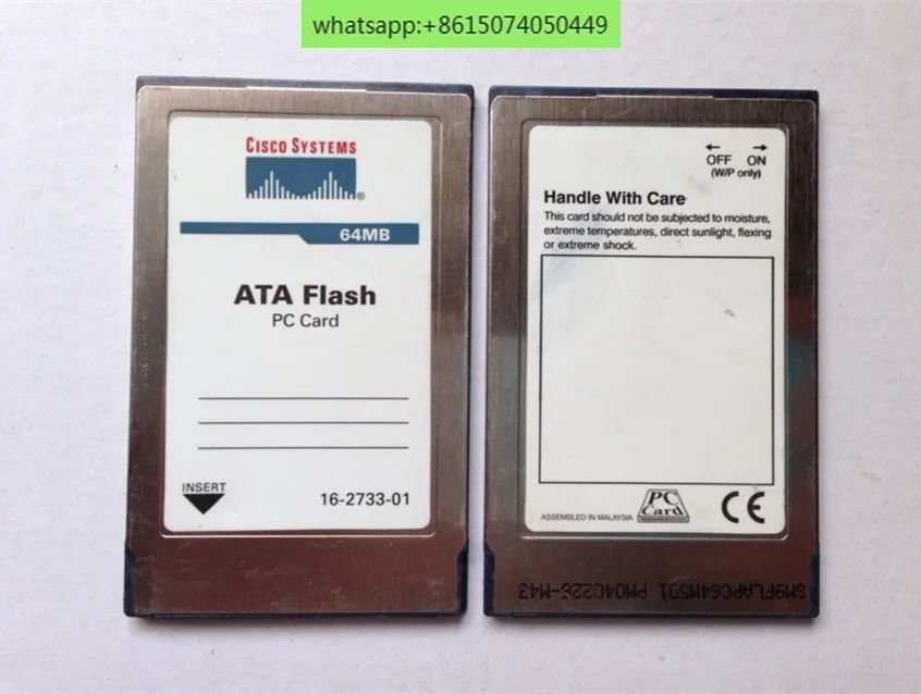 Cisco PC card 64M ATA FLASH CARD 64MB PCMCIA memory card CNC industrial control machine tool