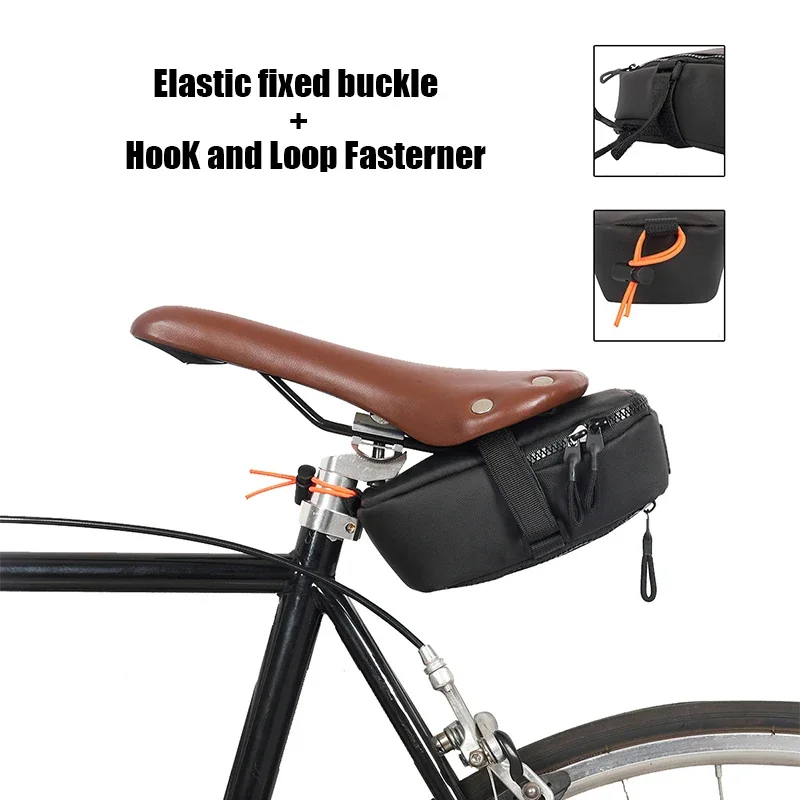 Bicycle Tail Bag Mountain Road Bike Saddle Bag Large Capacity Durable Rear Seat Bag Bicycle Parts