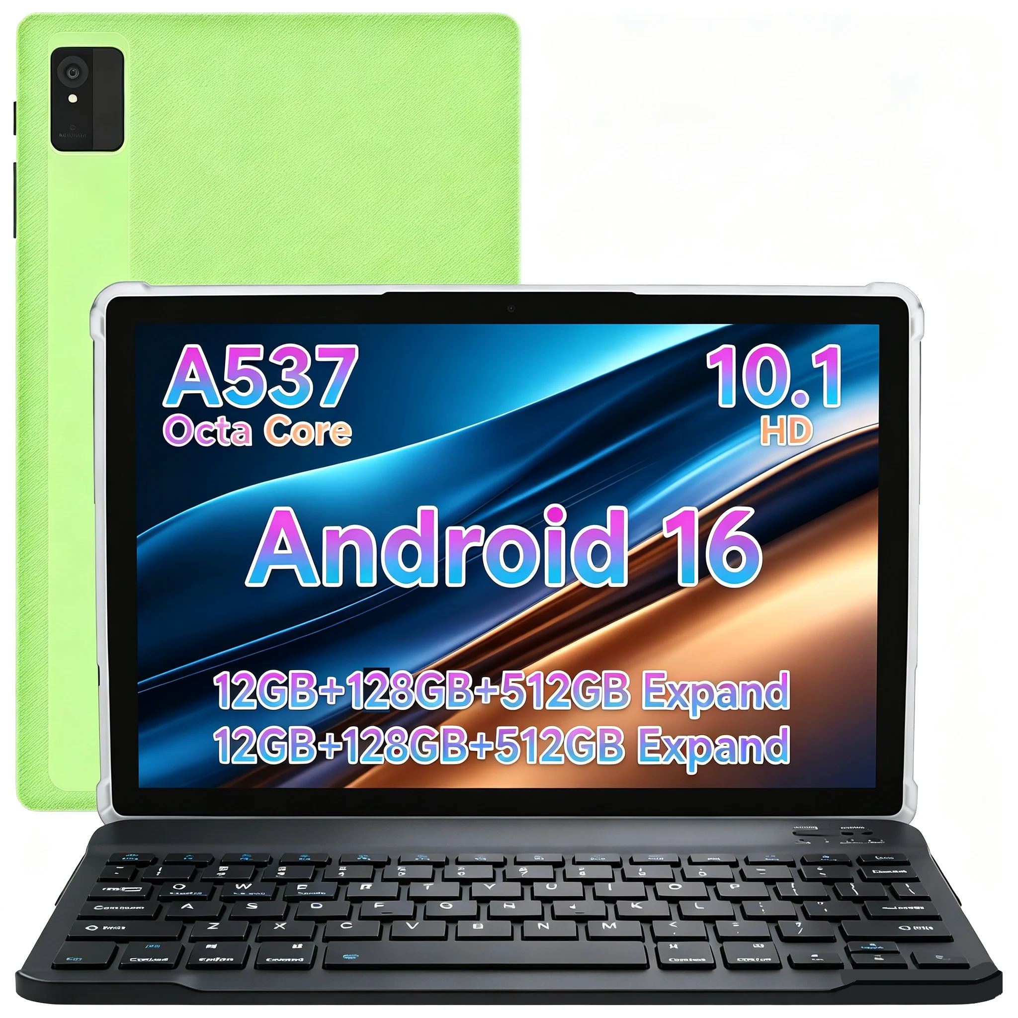 Paitanry Octa Core Android 16 Tablet Allwinner A537 12GB+128GB 10.1