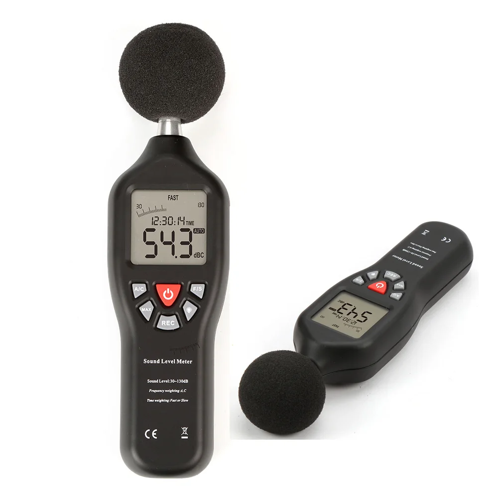 LCD Digital Sound Level Meter Datalogger USB Decibel Meter TL-200 Plastic Noise Detector