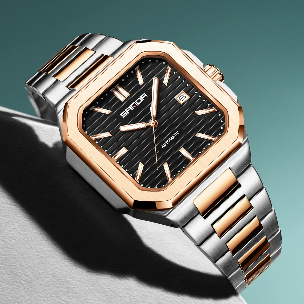 Роскошные мужские автоматические часы Tonneau 2021, квадратные механические часы Pagani Designs, водонепроницаемые часы для мужчин, спортивные стильные Relogio Mujer