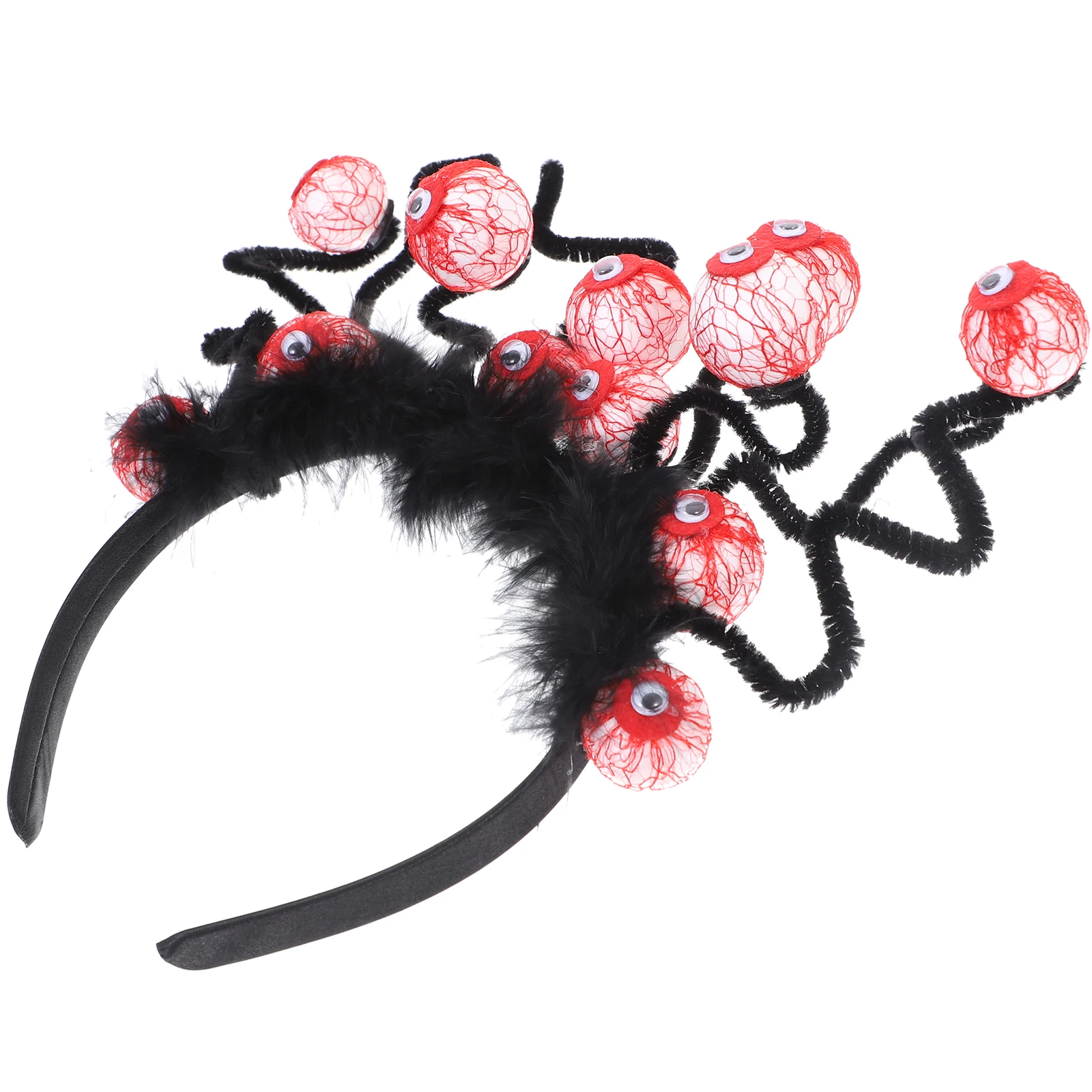

Eyeball Headband Hairbands Cosplay Hoop Halloween Party Eyes Horror Headpiece Plastic Artificial Headdress Prop Festival