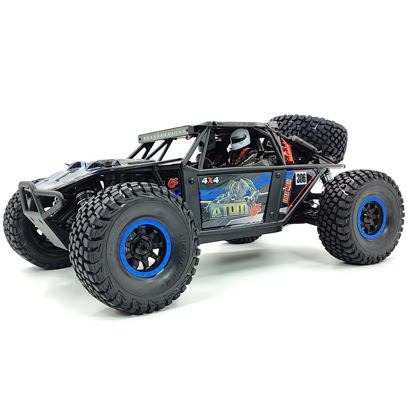 FSR1/8 Desert Kart ATOM 6s 4WD Adult RC High-Speed Remote Control Racing Model Car Short Kart