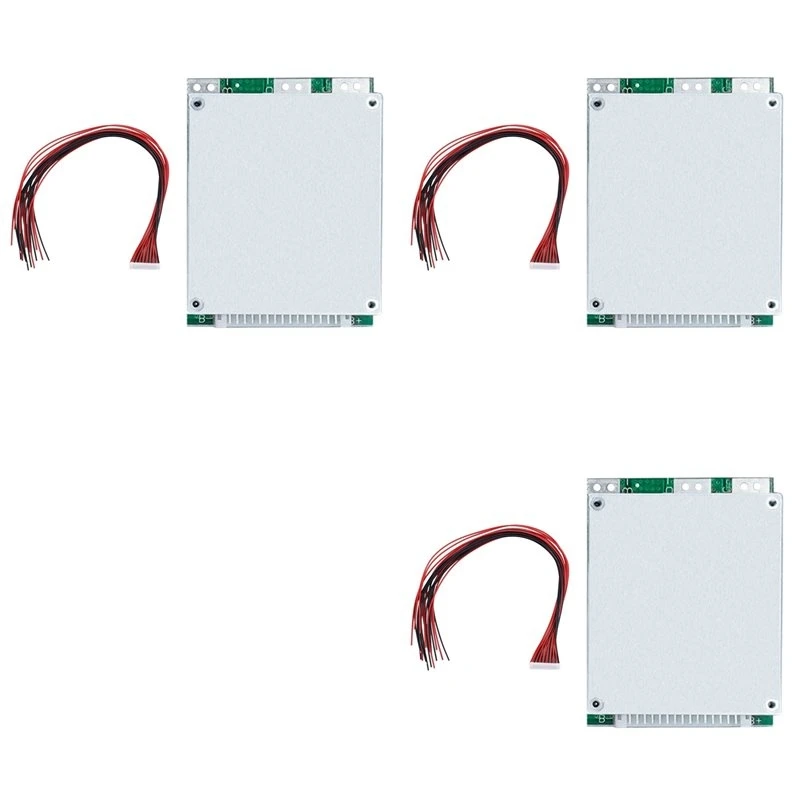 ABKI-3X 16S 60V 35A Protection Board Li-Ion Lithium 18650 Battery BMS With Balance UPS Energy Inverter For E-Bike