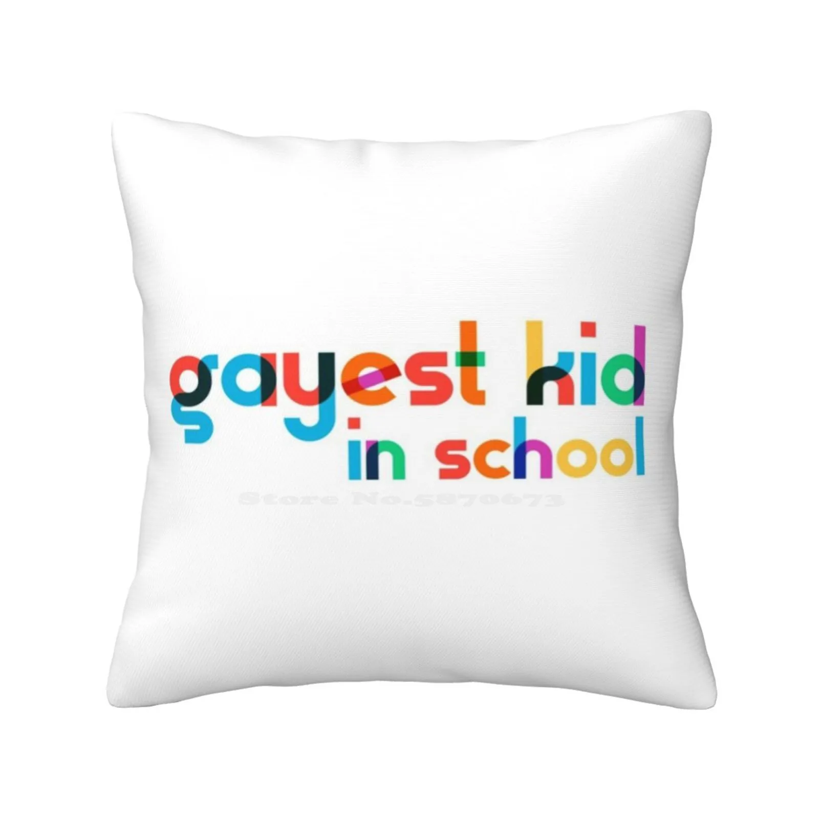 Gayest Kid In School Fashion Sofa Throw Pillow Cover Pillowcase Gayest Nick Mullen Stavros Adam Friedland Bug