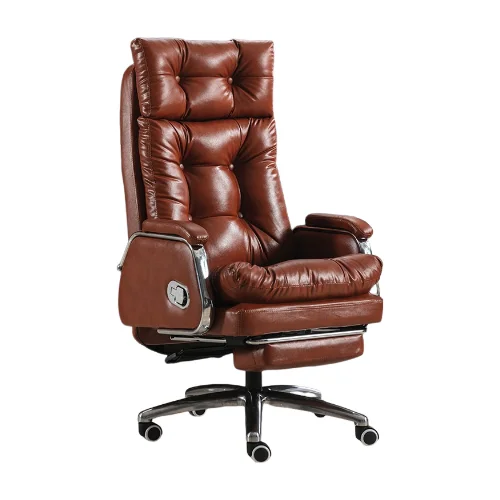 Wholesale Modern Luxury High Quality Good Price Swivel Lift Ergonomic Executive Boss Leather Office Chair
